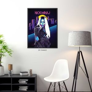 Nicki Minaj Poster Music Wall Art Print (18x24)